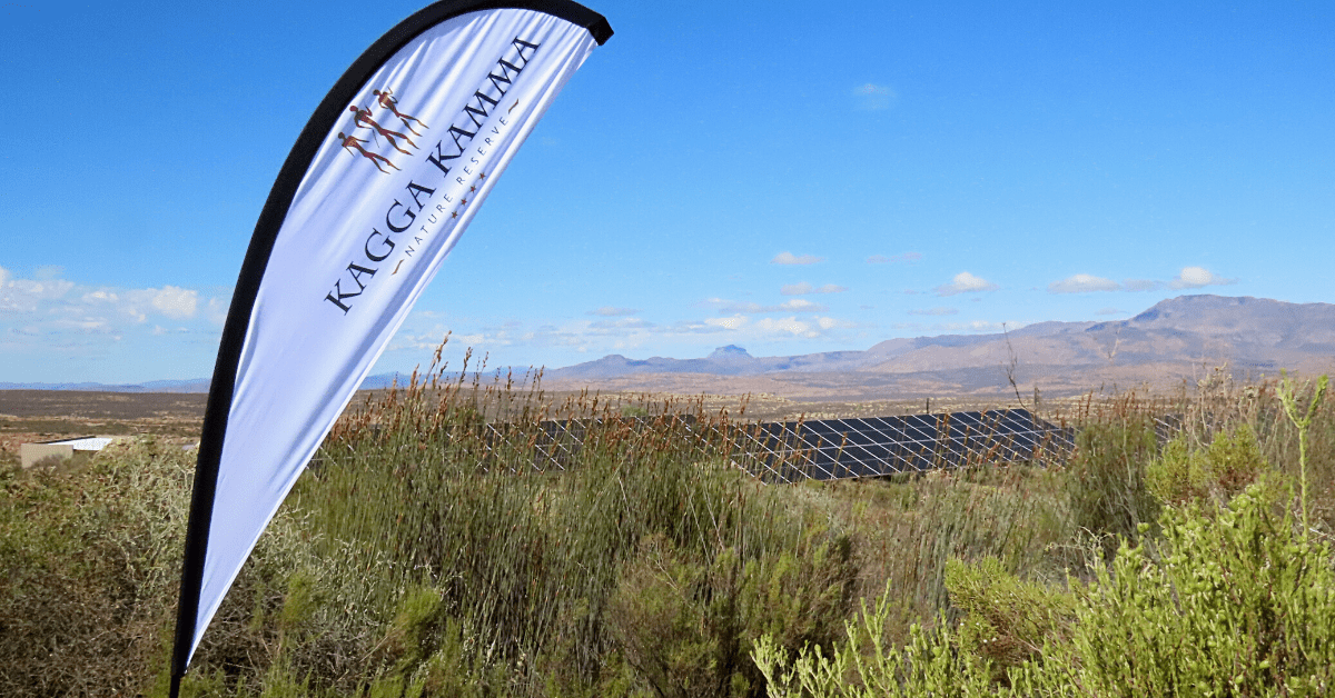 The Solar Farm at Kagga Kamma Nature Reserve