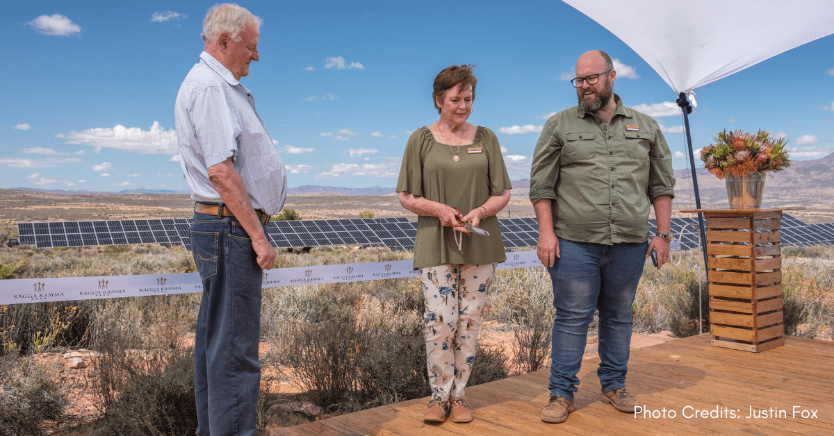 Pieter Loubser, Pieter de Waal and Annerine de Waal
